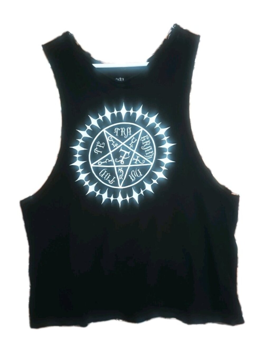 Black Butler Muscle Tank Faustian Contract Tank Top Size Large (Kuroshitsuji)